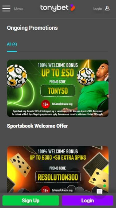 tonybet free bet.